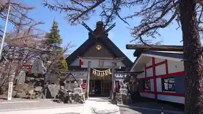 冨士山小御嶽神社の本殿・本堂