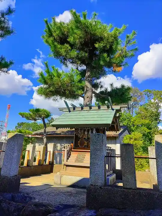善太新田神明社の本殿・本堂