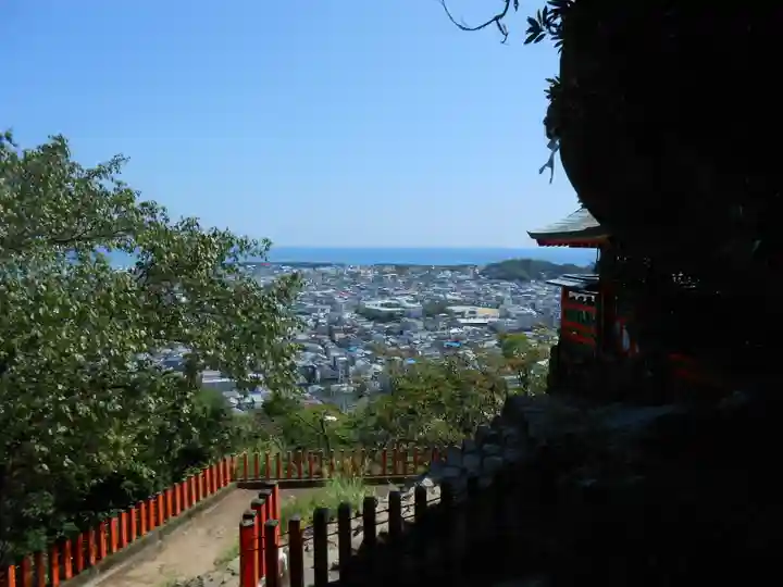 神倉神社(熊野速玉大社摂社)の景色