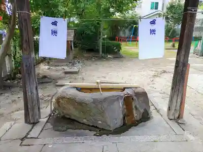 深島神社(柳原)の手水舎