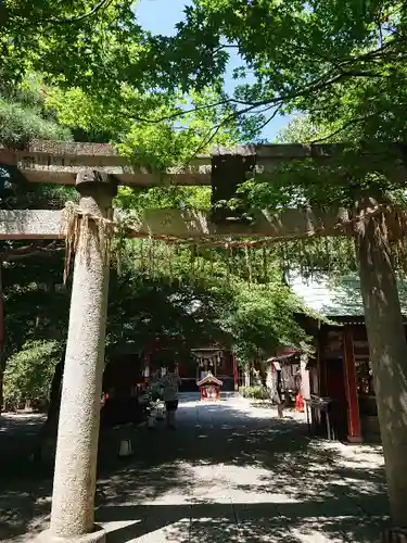 冠稲荷神社の鳥居