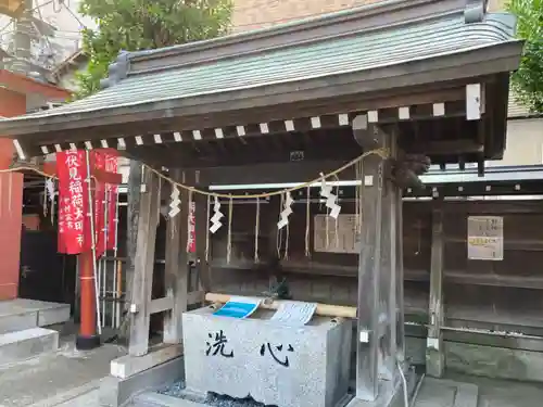 金刀比羅大鷲神社の手水舎