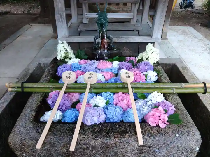 藤森神社の手水舎