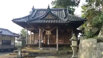 上南部神社の本殿・本堂