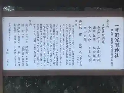 一幣司浅間神社(静岡県)
