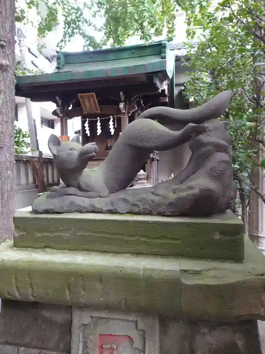 小野照崎神社の狛犬
