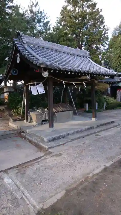 北野天神社の手水舎