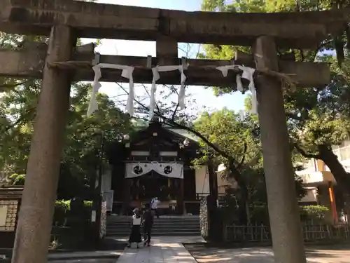 稲毛神社の鳥居