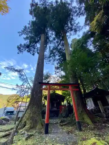 岩戸落葉神社の鳥居