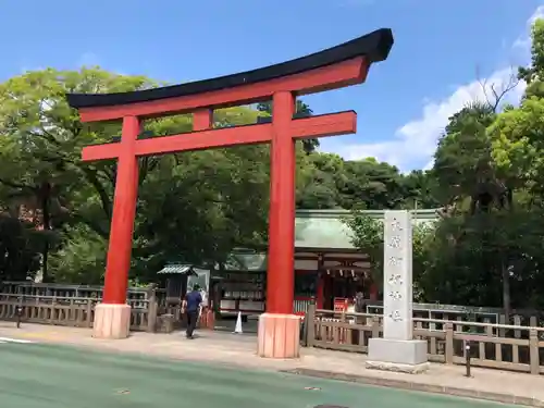 静岡浅間神社の鳥居