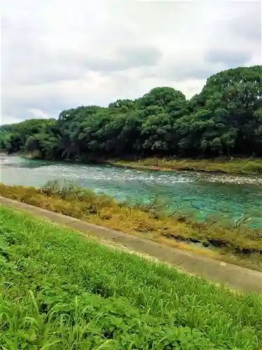 溝口竃門神社の周辺