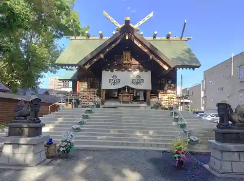 札幌諏訪神社の本殿・本堂