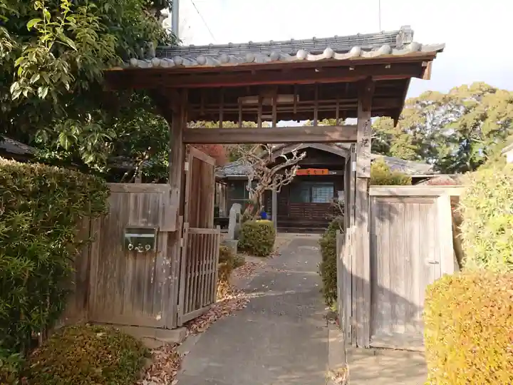 記念寺の山門・神門