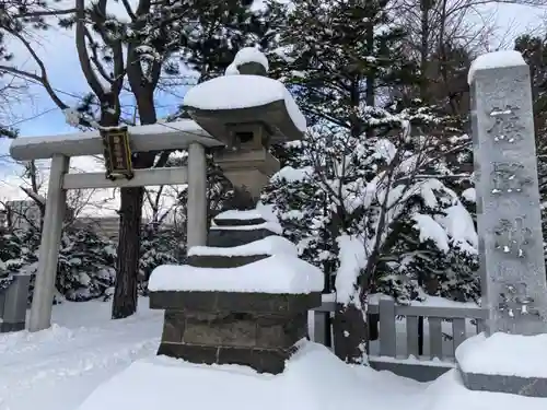 篠路神社の鳥居