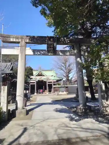 牛嶋神社の鳥居