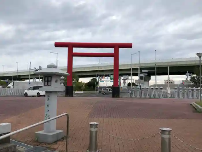 高龗神社・脇浜戎大社の鳥居