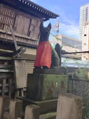 柳森神社の狛犬