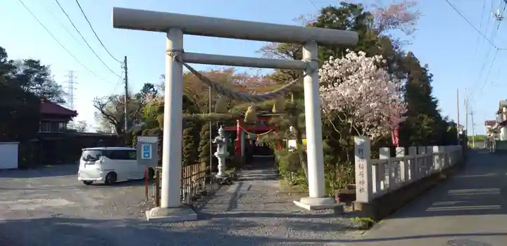 三軒地稲荷神社の鳥居