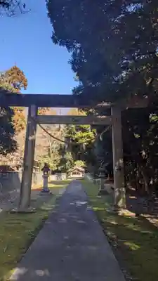 布智神社(本甲)の鳥居
