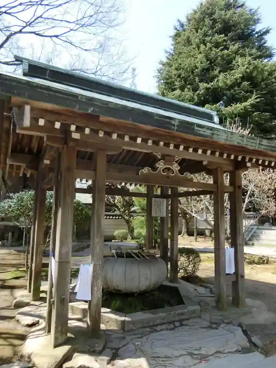 根香寺の手水舎