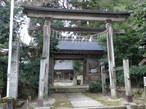 倭文神社の鳥居