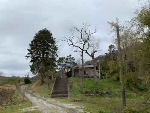 御嶽神社の鳥居