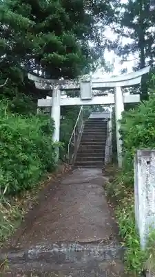 當所熊野神社の鳥居