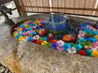 金井神社の手水舎