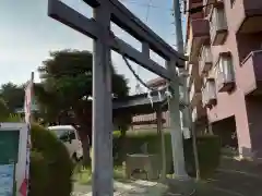 市ヶ尾杉山神社の鳥居