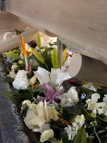 鳩森八幡神社の手水舎