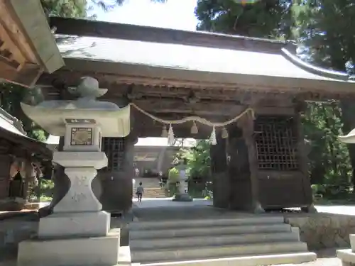 河口浅間神社の山門・神門