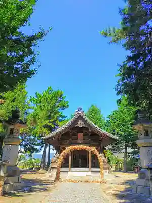 東條八幡社の本殿・本堂