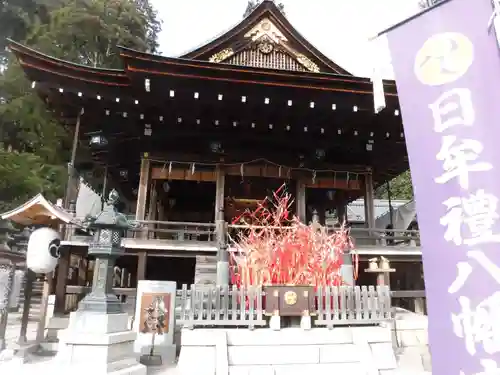 日牟禮八幡宮の本殿