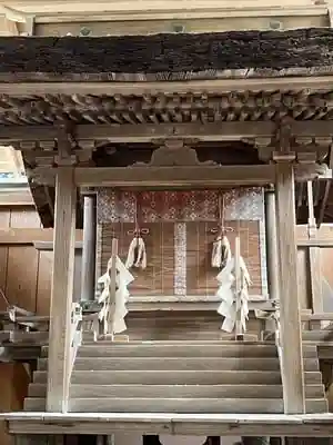 明喜神社の本殿