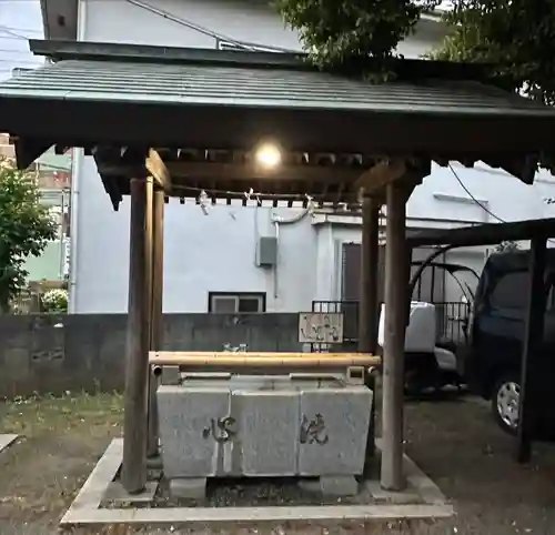 桜森稲荷神社の手水舎