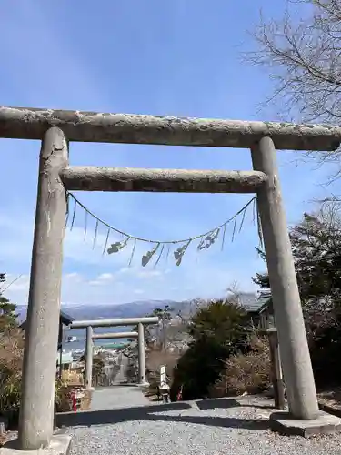 山上大神宮の鳥居