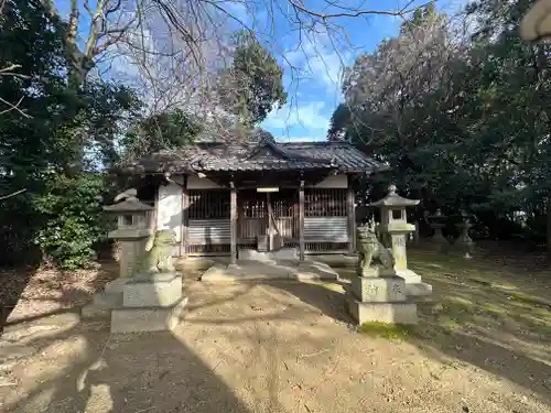 伊勢降神社の本殿