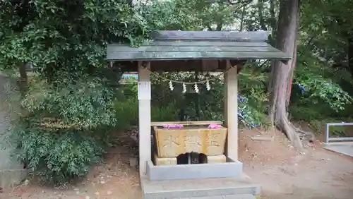 星宮神社の手水舎