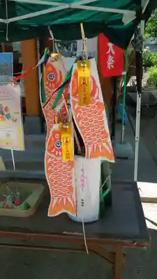 與止日女神社のお祭り