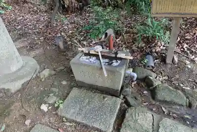 養天満宮の手水舎