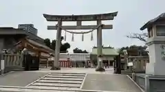 生國魂神社の鳥居