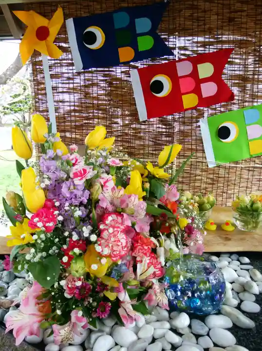 当別神社の手水舎