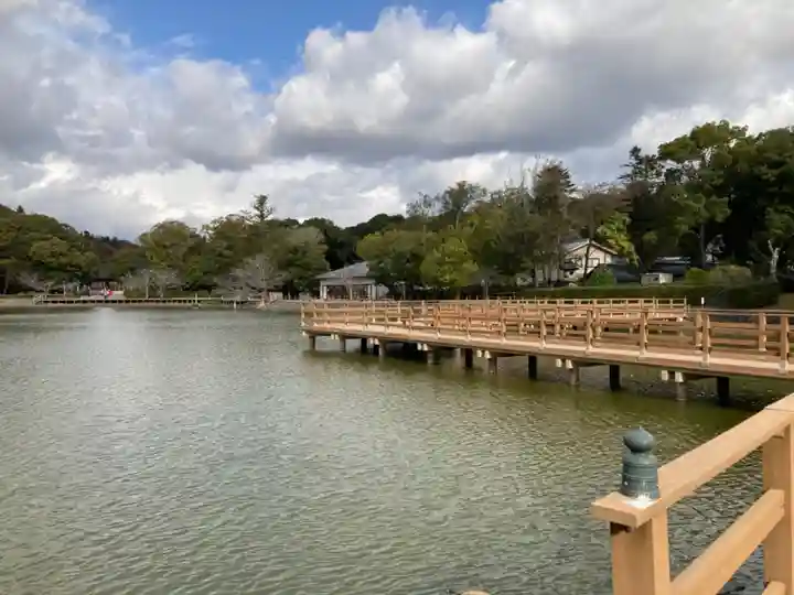 橿原神宮の庭園