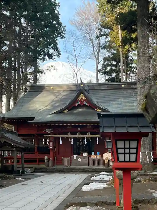 富士山東口本宮 冨士浅間神社の本殿・本堂