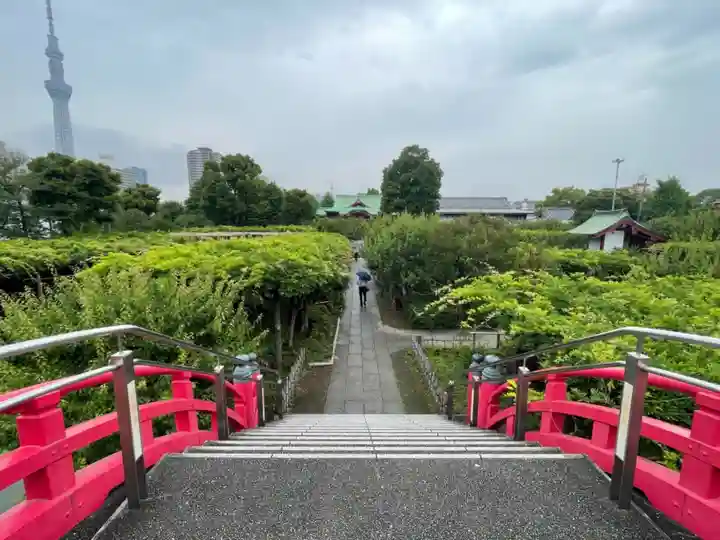 亀戸天神社の景色