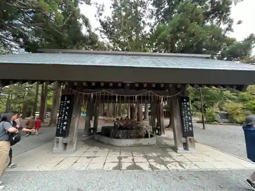 北海道神宮の手水舎