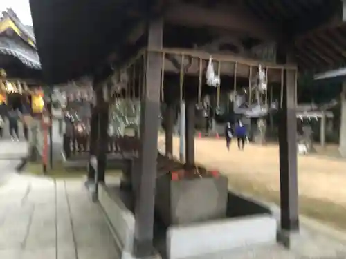 山北八幡神社の手水舎