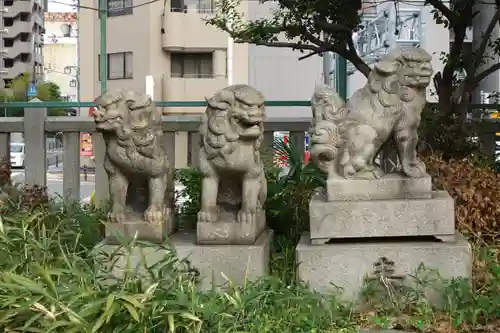 敷津松之宮　大国主神社の狛犬