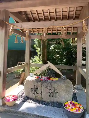 彌都加伎神社の手水舎