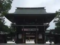 寒川神社の山門・神門
